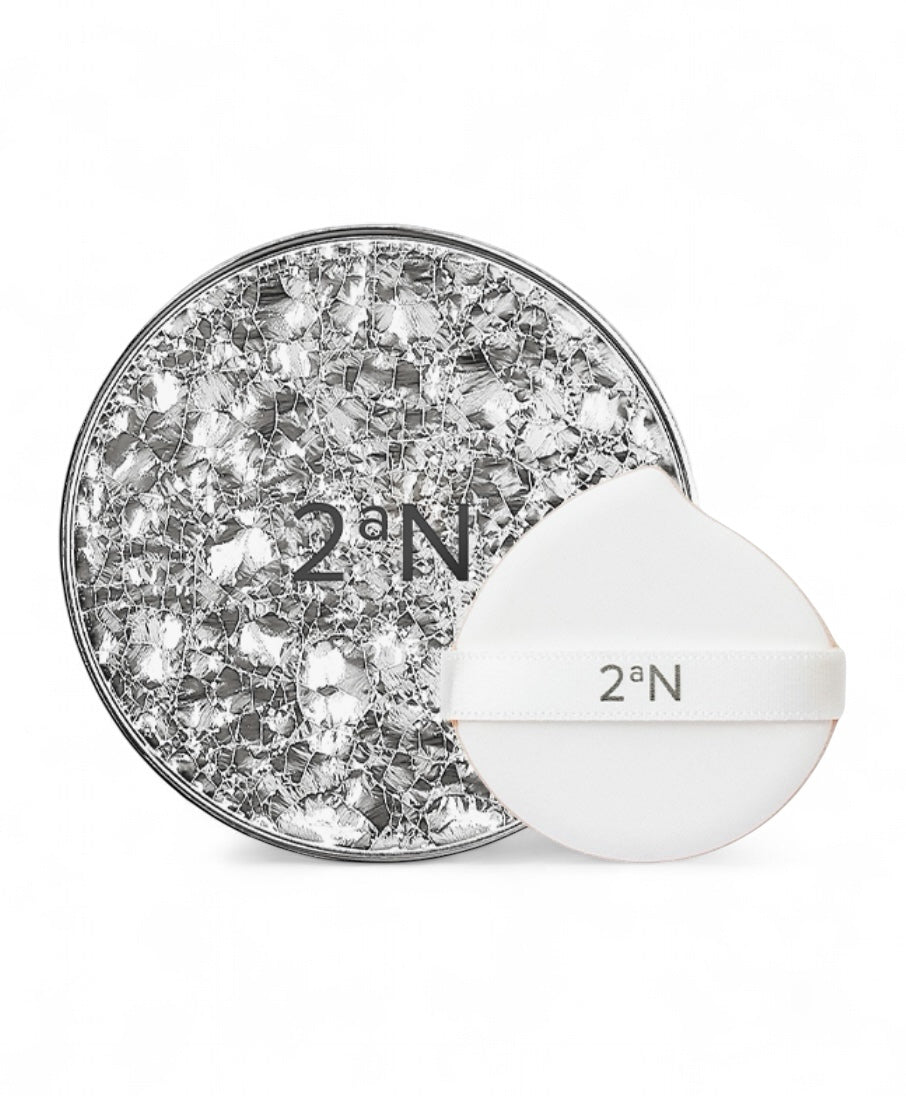 2aN- Gleaming Tension Pact- Moisturising / Skin Cover- #29 Caramel Beige