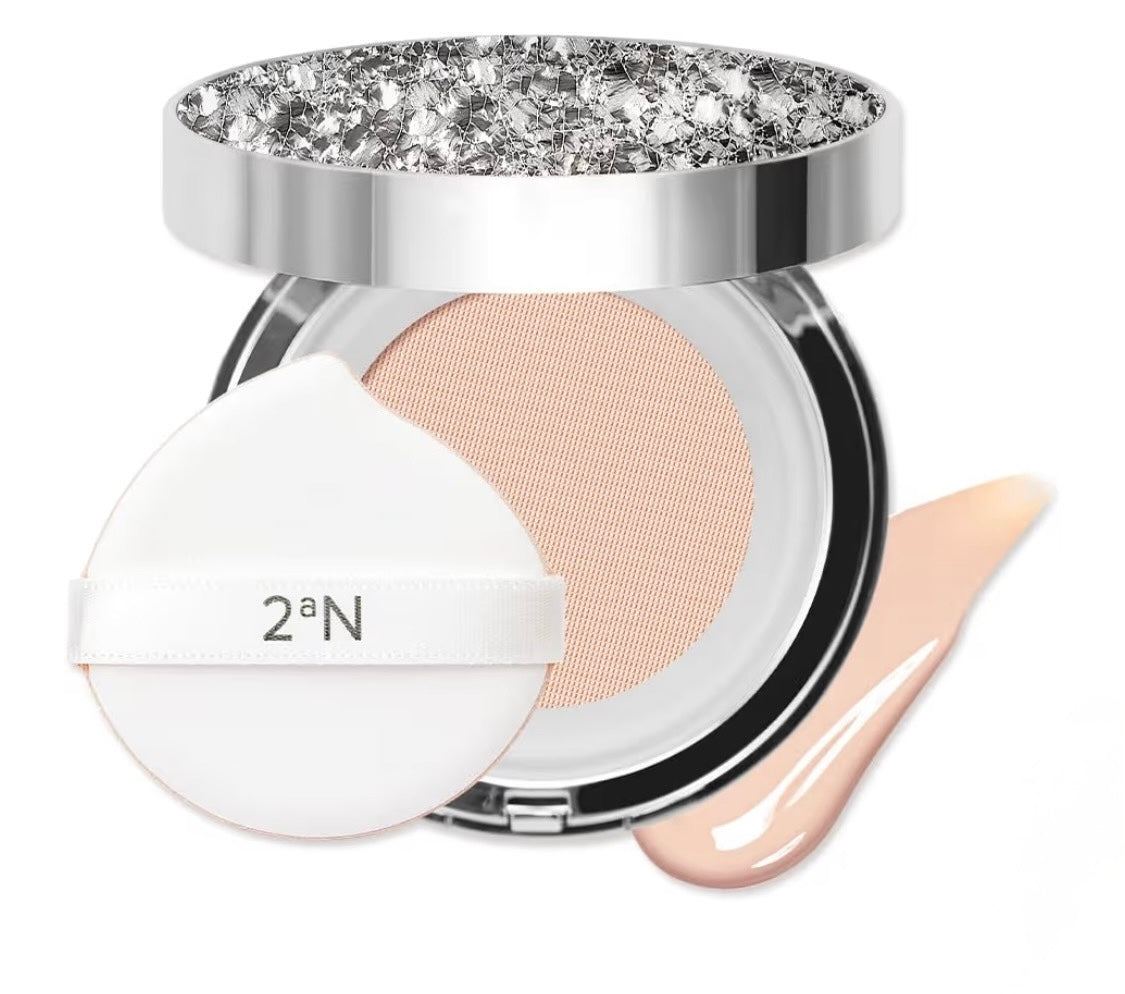 2aN- Gleaming Tension Pact-   Moisturising / Skin Cover- #21 Light Beige