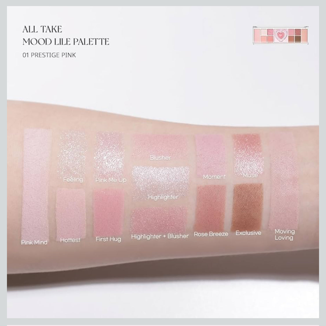 peripera - All Take Mood Like Palette Peritage Collection