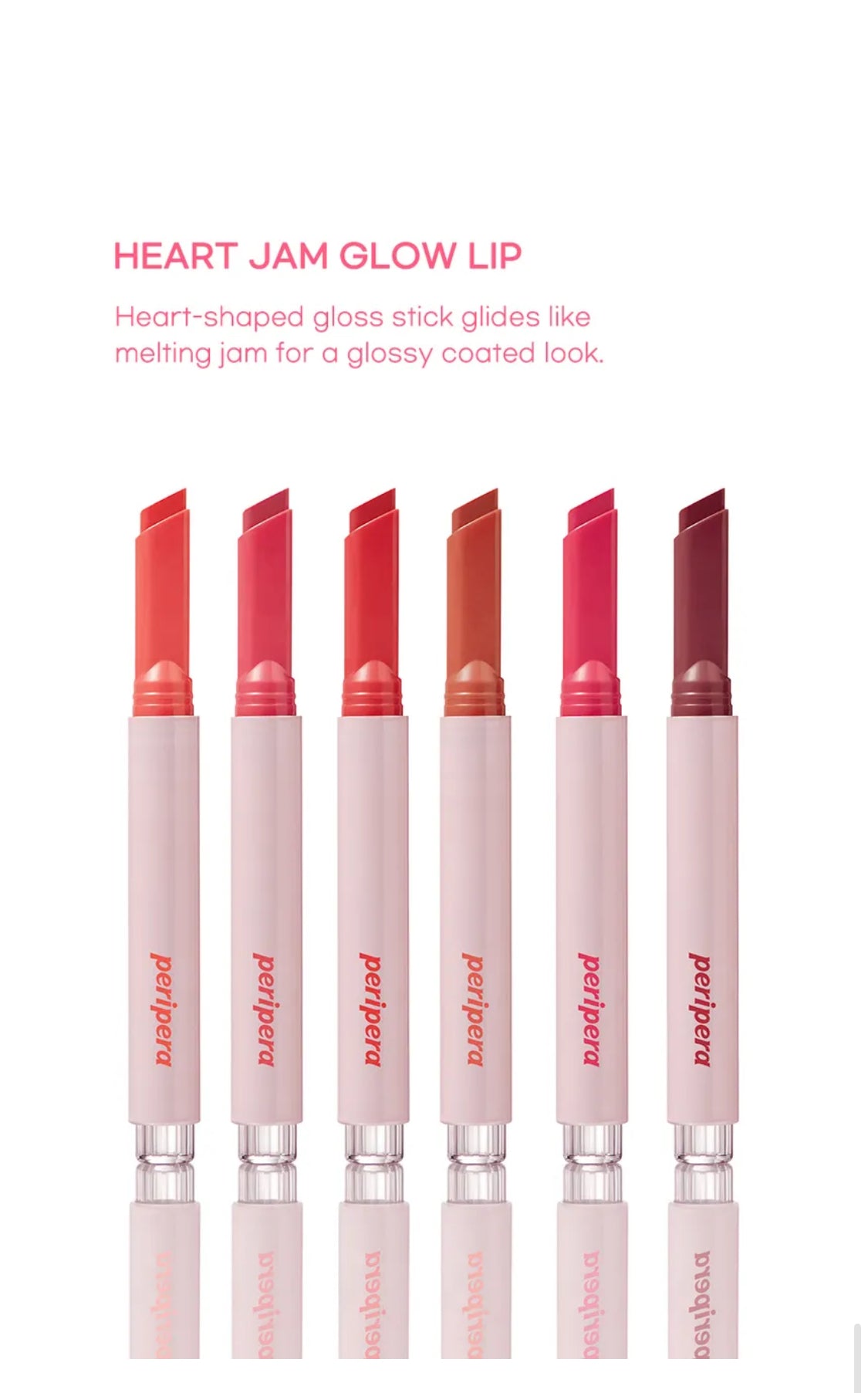 peripera- Heart Jam Glow Lip- #04 Honey Nut