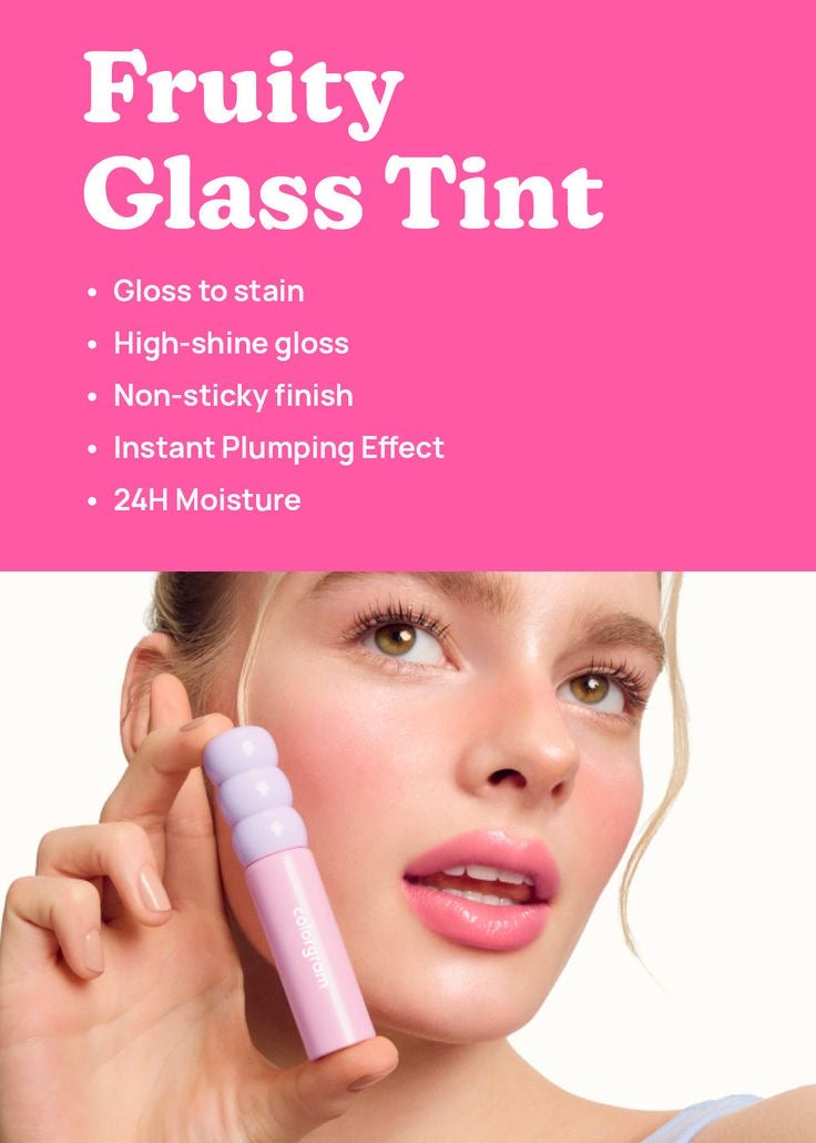 COLORGRAM- Fruity Glass Tint Mini Set- #03 Cool Best Set