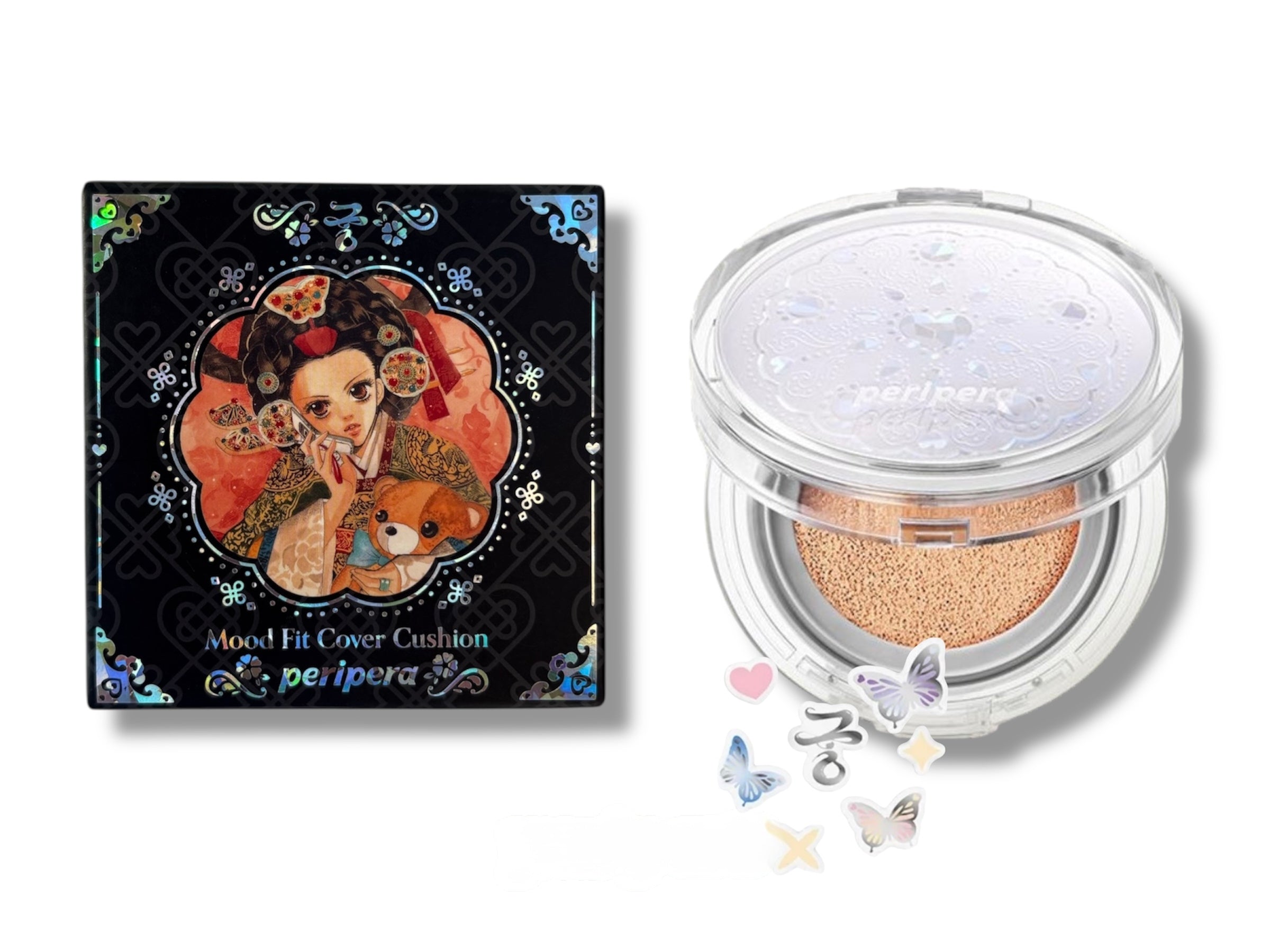 peripera - Mood Fit Cover Cushion Princess Hours Collaboration - #02 Ivory Fit