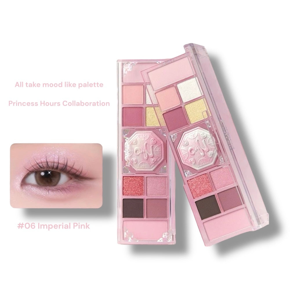 peripera- All take mood like palette- Imperial Pink