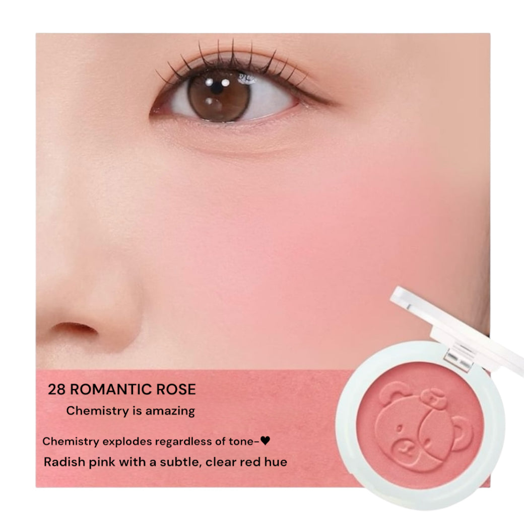 peripera- Pure Blushed Sunshine Cheek- Princess Hours Collaboration- #28 Romantic Rose