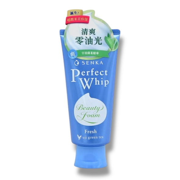 Senka- Perfect Wip Fresh Beauty Foam Uji Green Tea