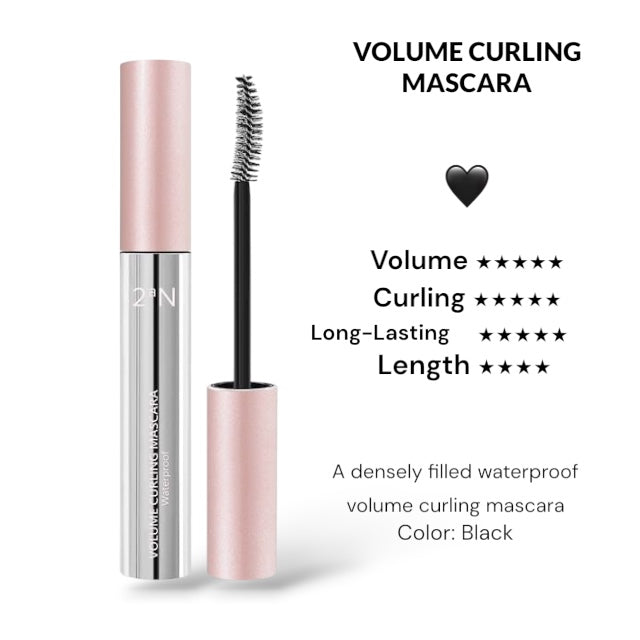 2aN Mascara- Volume Curling - Black Waterproof