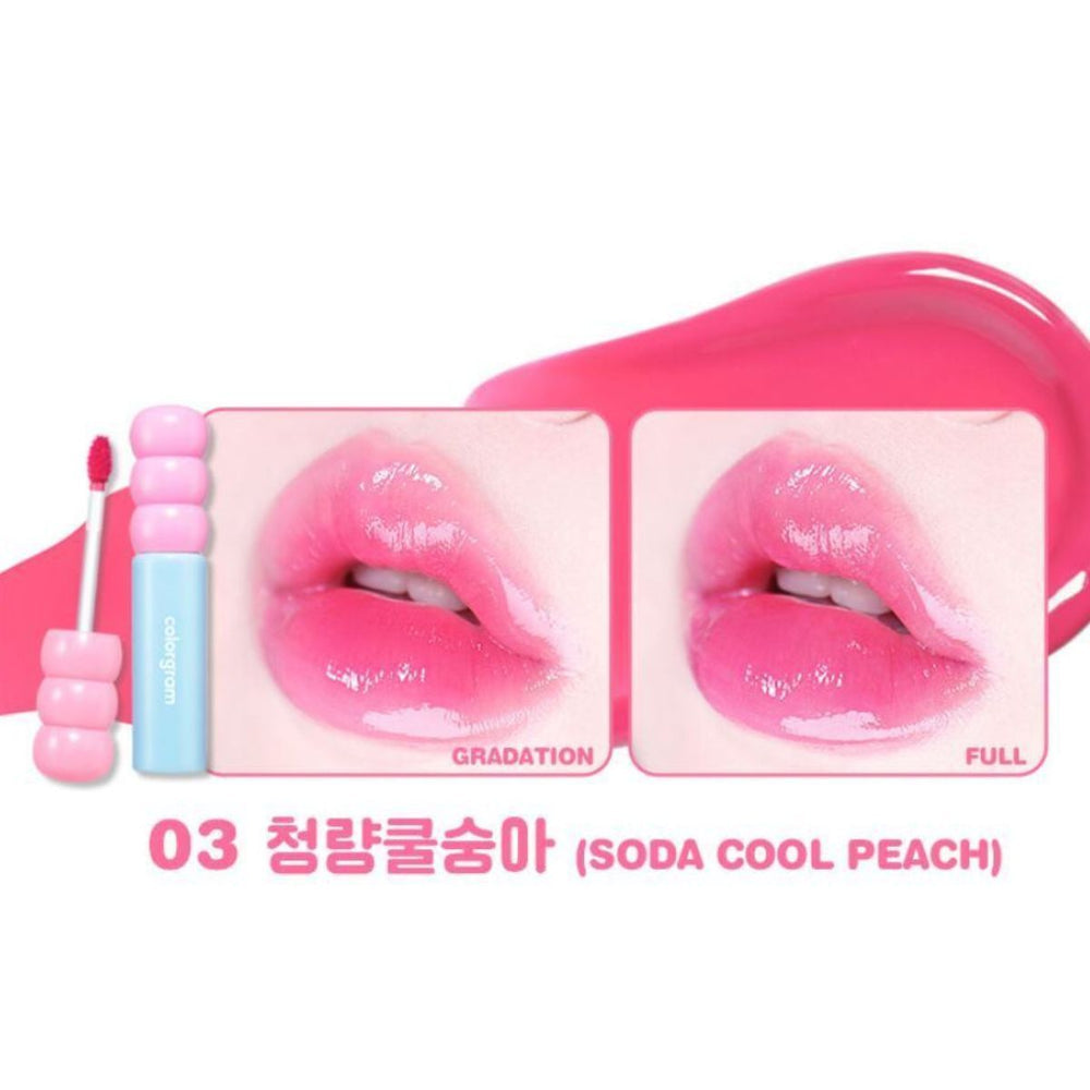 Colorgram - Fruity Glass Tint #03 Soda Cool Peach