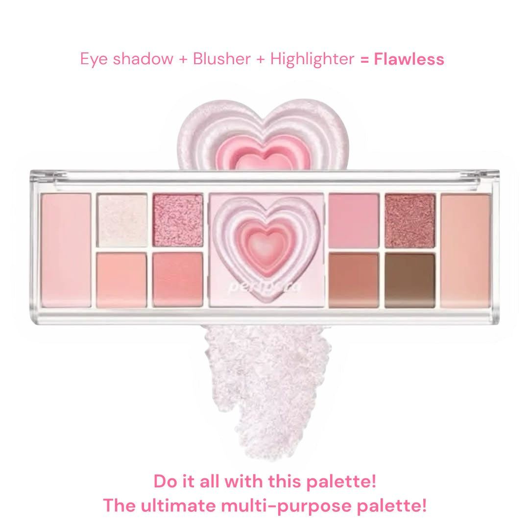 peripera - All Take Mood Like Palette Peritage Collection- 01 Prestige Pink