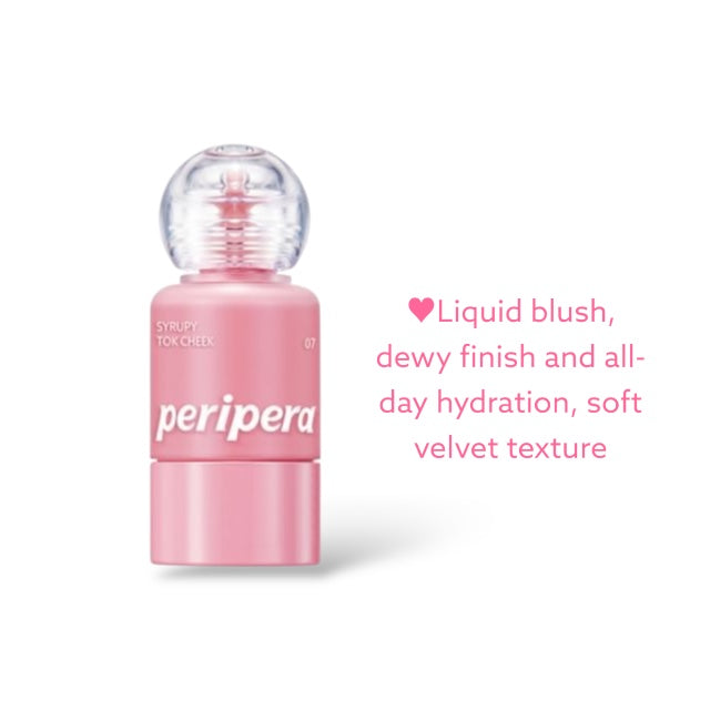 peripera- SYRUPY TOK CHEEK, #07 fluffy pink