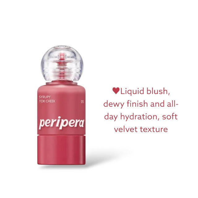 peripera- SYRUPY TOK CHEEK, #05 cool apple