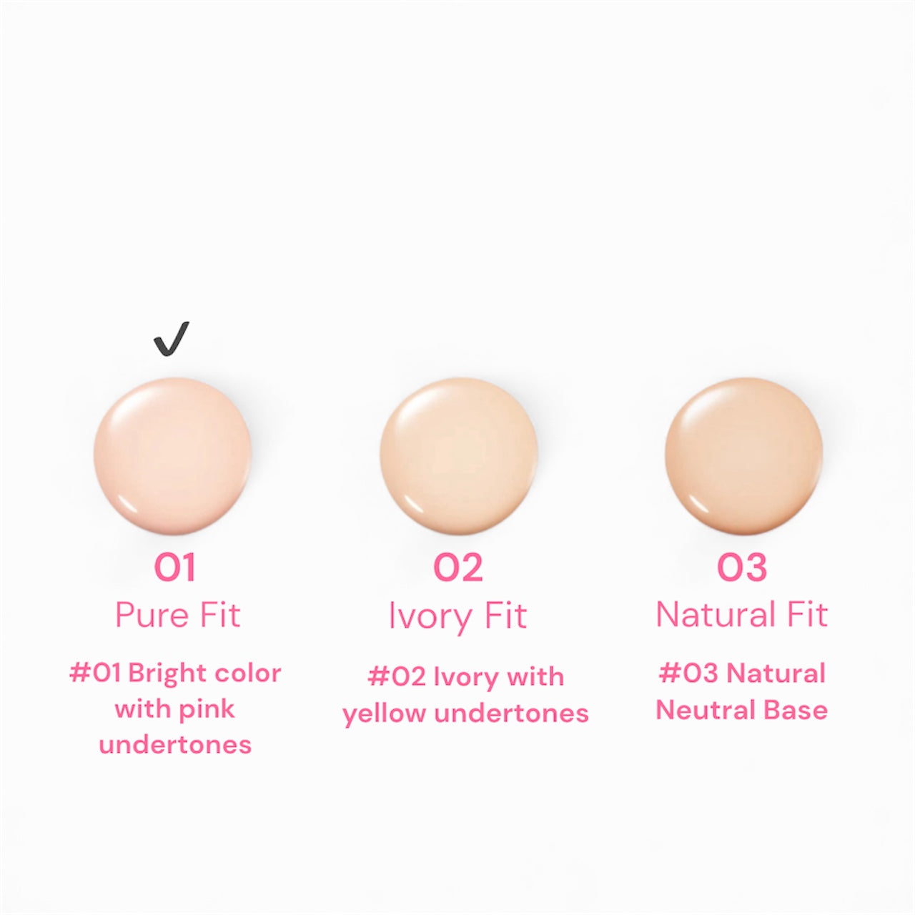 peripera - Mood Fit Cover Cushion Princess Hours Collaboration- #01 Pure Fit color