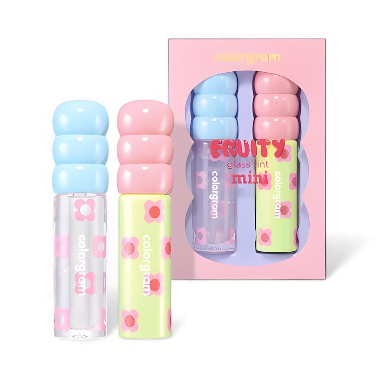 Colorgram- Fruity Glass Tint Mini set  #02 Warm Best