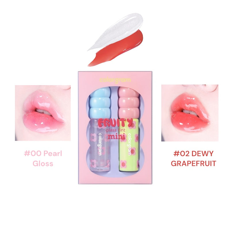Colorgram- Fruity Glass Tint Mini set  #02 Warm Best