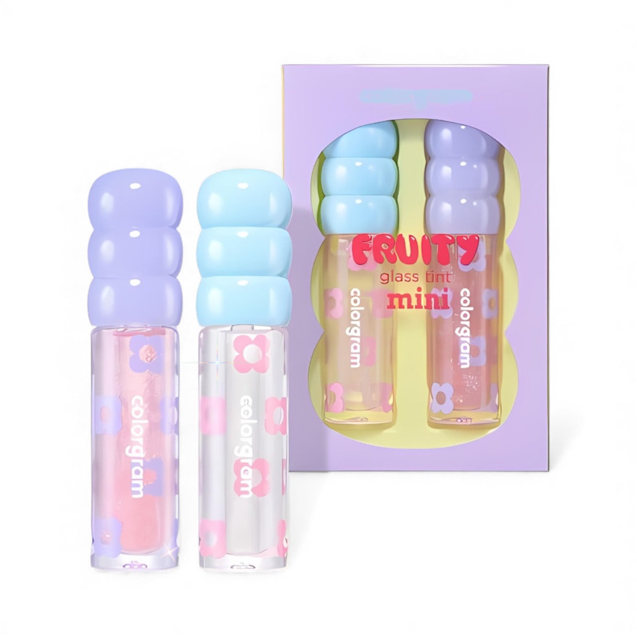 COLORGRAM- Fruity Glass Tint Mini Set #01 Double Gloss